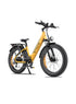 Bicicleta eléctrica con neumáticos anchos y doble suspensión